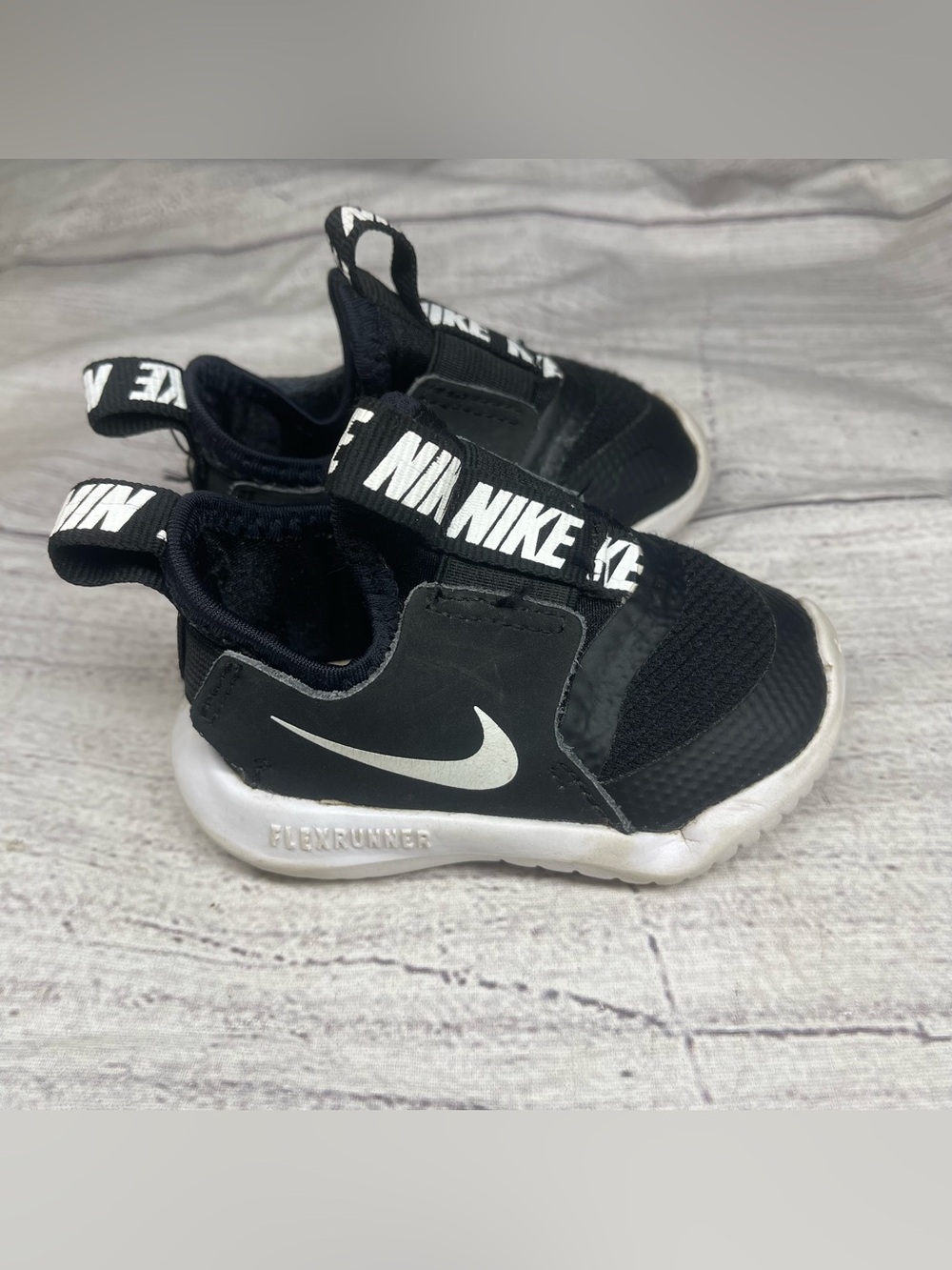Nike Baby  3C Black Flex Runner Shoes
